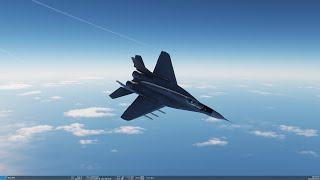 MIG29 Vs MIG 31 BVR-dcs