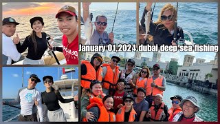 Dubai Deep Sea Fishing With Friends #January01 #2024