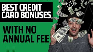 Best Credit Card Bonuses with No Annual Fee! (Top 5)