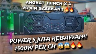 BONGKAR!! POWER SOUNDQUEEN HDX15PRO 2 CHANNEL - REVIEW BY HPKJ CREW