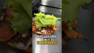 MONTE O SEU LANCHE COM ATÉ 12 INGREDIENTES