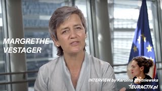 Margrethe Vestager: EU Recovery Fund, MFF, Digital Tax / June 2020 / EURACTIV Poland interview