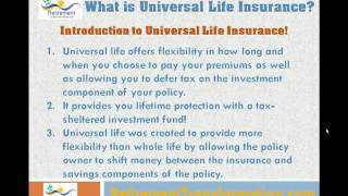 What is Universal Life Insurance? - Insurance Tips for Retirement