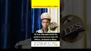 In Jamui, Bihar, an 18-year-old youth was arr£sted by a pol!ce