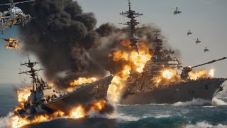 The Red Sea heats up, 3 destroyers are destroyed by supersonic missile attacks