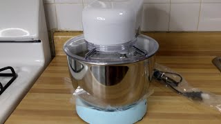 Unboxing the Honinst 3-IN-1  10 speed 660w 6QT tilt head food mixer!!