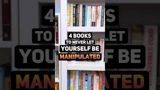 4 books to never let yourself be manipulated 📚