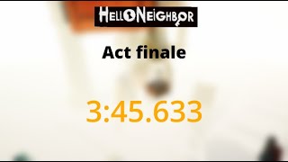 Hello Neighbor Act Finale WORLD RECORD