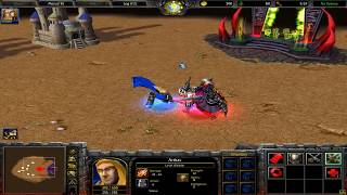 Warcraft III - "Paladin Arthas vs Undead Arthas"