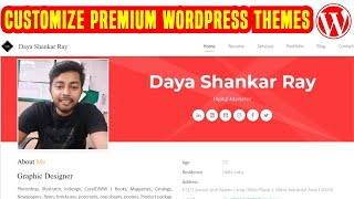 The Complete Guide to Customize Premium WordPress Themes | Aveo Premium Theme Customize | in Hindi