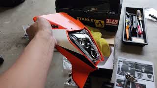 Headlight Upgrade & More - 2023 KTM 690 SMC R