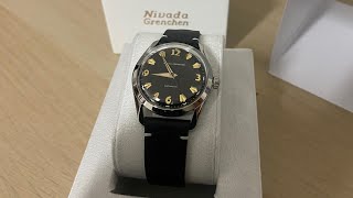 Nivada Grenchen watch Antarctic 35015M15 OPEN BOX