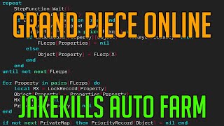 GRAND PIECE ONLINE | HACK/SCRIPT | JAKEKILLS AUTO FARM FREE