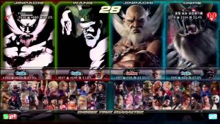 Tekken Tag 2 Unlimited okay (Wang/Jinpachi) vs 알쨩 또는 인간폐기울 (Jinpachi/Ogre)