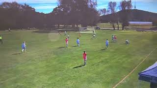 Lemar's hat-trick against Woden Valley soccer club.