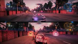 Blur 2 player splitscreen gameplay PS3