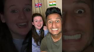 British Girl Speaking Hindi 😲😲.......      #shorts