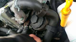 Hand Crank Touareg engine 2.5 R5 tdi