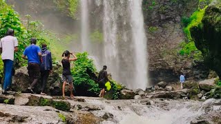 Murbad Subhedar waterfall 🏞️(Siddhagad fort)❤️#shorts #short #rjvlogs #murbad #peace #heaven