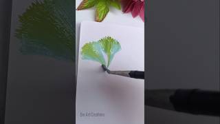 Super Art 😱 One stroke painting 😍💕🫶🏻 #shorts #painting #art #youtubeshorts #creative #bmartcreations