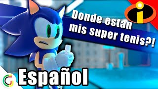 [Animación 3D] ¿Dónde están mis súper tenis? Los Increíbles, pero con Sonic - GraphicationMaker