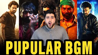 Top 10 Most Popular BGM - REACTION!!! ft Master,Petta,ArjunReddy,Asuran,Theri,Saaho,Kaithi