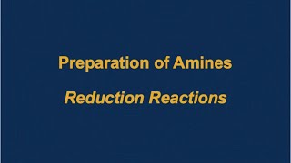 Amine Prep - Reduction (231)