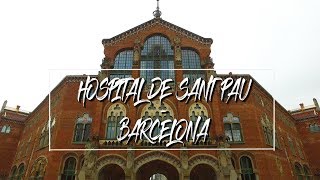 Recinto Modernista del Hospital de Sant Pau en Barcelona en 4K - DJI OSMO