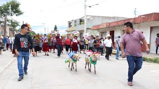 Gran pedida de fiesta Patronal Santiago Apostól, en Ocotlán de Morelos Oaxaca