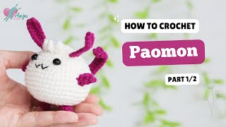 #581 | Crochet Paomon (1/2) | Keychains | Crochet Digimon Amigurumi | Free Pattern | Amiguworld