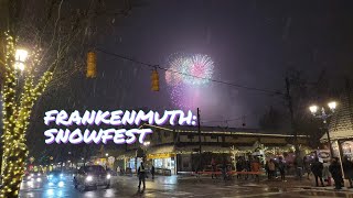 Frankenmuth: Фестиваль Снежных Скульптур и Шоппинг❄️MICHIGAN, 2023