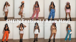 Huge Shein Summer Festival / Ravewear haul {FAITHINFASHION} AD