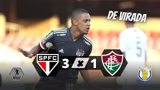 SÃO PAULO 3 x 1 FLUMINENSE | MELHORES MOMENTOS | TRICOLOR VIRA E GOLEIA | 06/09/2020