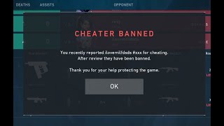 CHeater Banned! Valorant Hacker Plat Lobby.