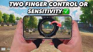 BEST CONTROL SETTING FOR BGMI 2 FINGER