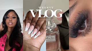 weekly vlog: monthly maintenance, prep for a solo trip, wig promos + trip giveaway to a supporter