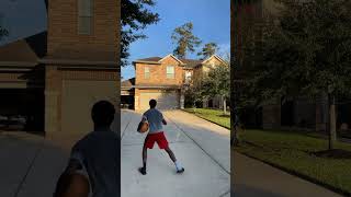 Kap makes imaginary shots 😮 #basketball #nba #ballislife #shorts #sports