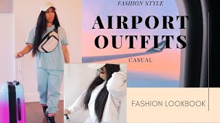 Airport Travel Fashion Outfits | Casual Fashion For Traveling | Classy Tomboy Styles