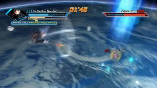 Black Goku vs SSJGSSJ Son Goku - Dragon Ball Xenoverse