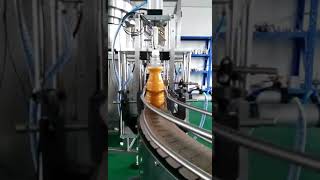 Liner type high viscosity liquid filling machine