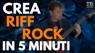 Crea RIFF ROCK e POTENTI RITMICHE come un PRO