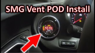 SMG Gauge Pod Install 2018 Camaro 1LE