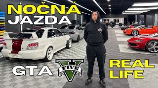 NOCNA JAZDA V LOS ANGELES | POLICAJNE VRTULNIKY | REAL LIFE GTA