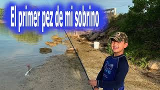 primer trip de pesca con mi sobrino