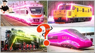 Знакомство с транспортом | Учим цвета и исследуем мир железных дорог! 🚂🌈