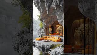 Cliffside Cave Hotel in the Mountains- Live in Your Dream  #modernarchitecture