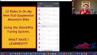 12 Rides With the ShockWiz on Front and Rear Suspension