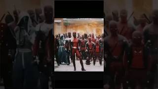 Deadpool and wolverine vs Deadpool army #deadpoolandwolveine #wolverinevsdeadpool#marvel #deadpool