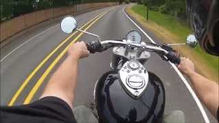 2010 Triumph speedmaster review walk around