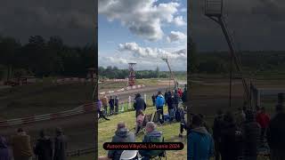 Lot of speed and sound in autocross championship in Lithuania, Europe